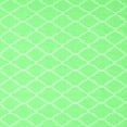 thumbnail image 1 of Ahgly Company Indoor Square Trellis Emerald Green Modern Area Rugs, 3' Square, 1 of 4