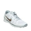 Nike Free 5.0 TR Fit 5 White/Metallic-Silver 704674-100 Women's Size 11