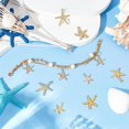 thumbnail image 3 of PH 50pcs Metal Starfish Pendants 5 Styles Sea Star Fish Charms Ocean Theme Charms Golden Sea Animal Pendans for Summer Hawaii Necklace Bracelet Earring Jewelry Making Gold, 3 of 8
