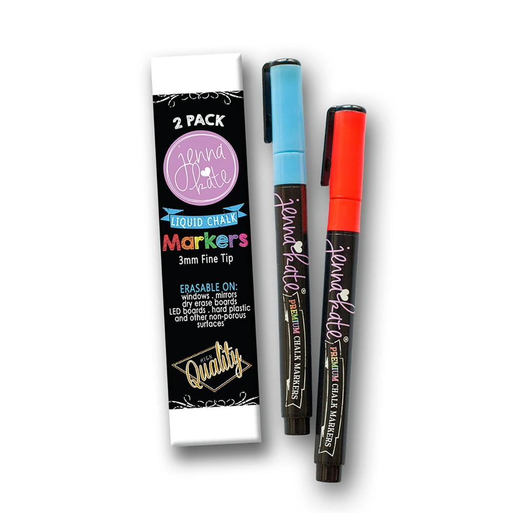 Liquid Chalk 3 mm 2 pack Markers