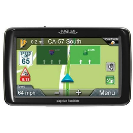 Magellan Roadmate 5145T-LM 5" GPS with Free Lifetime Maps and Traffic, Refurbished