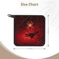 thumbnail image 3 of Honeii Black Spider Web With Spiders for Silicone Trivets for Hot Pots and Pans -Trivet Mat - Heat Resistant Silicone Trivet - Hot Plate Mats, 3 of 8