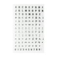 thumbnail image 2 of Transparent Clear Silicone Stamps Alphabet Letters Numbers  PVC Planner  Sets Kid Adult DIY Craft Scrapbooking Card Making Diary Album Decorating Stationery Tool, 2 of 4