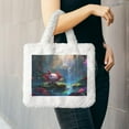 thumbnail image 6 of Salouo Pond Cute Axolotl for Plush Underarm Bag,Soft Tote Bag Ladies Fluffy Shoulder Bag Women Furry Tote Bag Plush Handbag for Autumn and Winter, 6 of 7