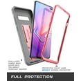 thumbnail image 3 of Samsung Galaxy S10 Plus Case, SUPCASE Full-Body Dual Layer Rugged Holster & Kickstand Case Without Screen Protector for Samsung Galaxy S10 Plus (2019 Release), Unicorn Beetle Pro Series (Pink), 3 of 8