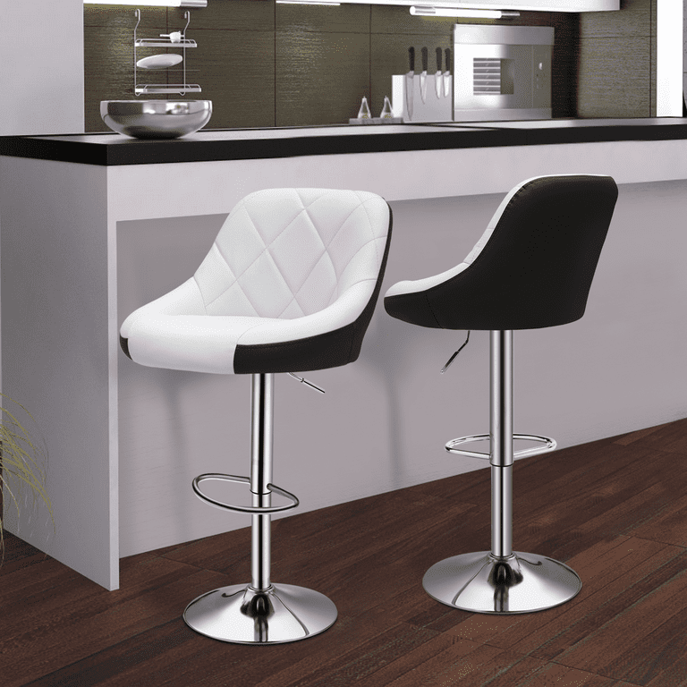 Woltu bar outlet stools grey