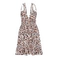 thumbnail image 2 of FcBaudy Camisole Sans Manches Robe Col en V, Robes d'Été pour Femmes, Robes pour Femmes Robe à Bretelles en Bois avec Robe à Bretelles en V, 2 of 5