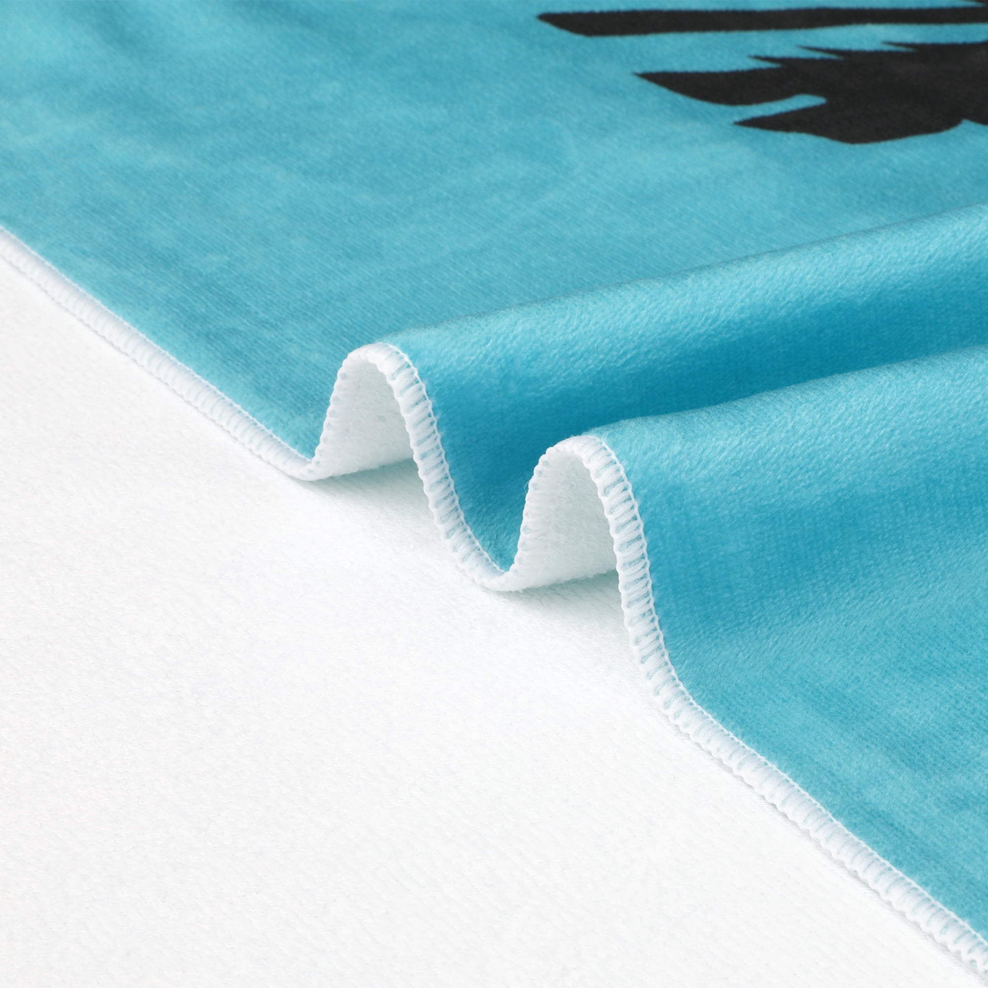 Unique Bargains Oversized Beach Towel Absorbent Quick Dry Thick Pool Towels for Swimming Tree