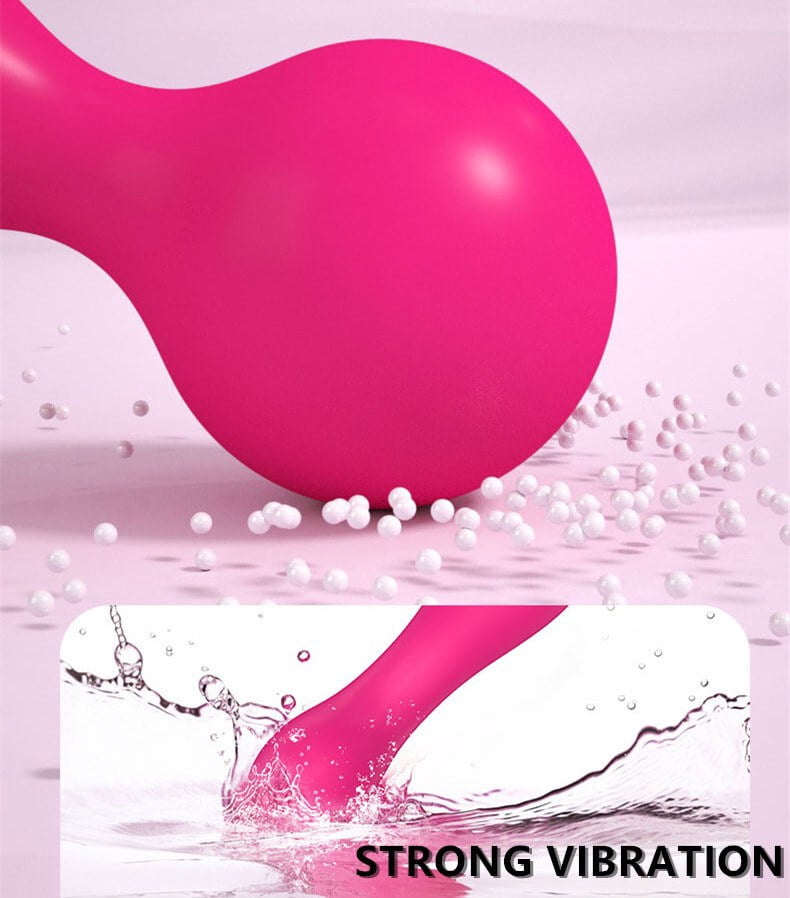 Multispeed Rechargeable Vibrating Massager Wand Personal Full Body Therapy with Silicone ABS Plastic
