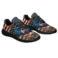thumbnail image 6 of Patriotic RooStr 4th Of July Shoes Sneakers for Women Men Black Size 8, 6 of 7