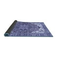 thumbnail image 2 of Ahgly Company Indoor Square Persian Blue Traditional Area Rugs, 4' Square, 2 of 4
