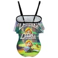 thumbnail image 2 of The Legend of Zelda Link's Awakening Children's Swimsuit Adjustable Off Shoulder Ruffle Swimwear One-piece Girls Kids Beach Bathing Suits 6-12 Years, 2 of 7