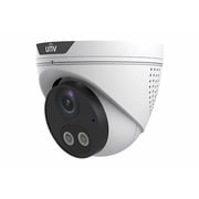 Uniview 4MP HD Dual Light 2.8mm Fixed Eyeball Network Turret Camera - White