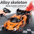 thumbnail image 2 of CNKOO 930-7A RC Alloy Remote Control Car 1 18 Spray Stunt Car High-Speed Racing Drift Skeleton Car Children‘s Sports Car, 2 of 10