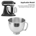 thumbnail image 3 of Multipurpose Stainless Steel Mixing Bowl with Handle for Classic 4.5Q Mixer, 3 of 5