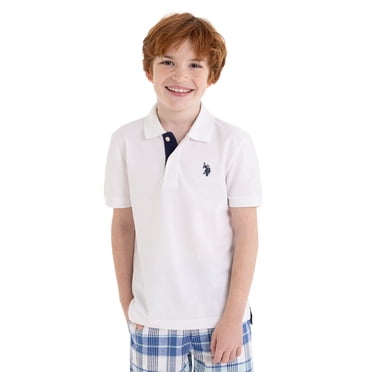U.S. Polo Assn. Boys Short Sleeve Polo Shirt, Sizes 4-18