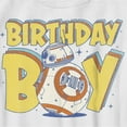 thumbnail image 2 of Boy's Star Wars Birthday Boy BB-8  Graphic Tee White Medium, 2 of 4