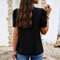 thumbnail image 6 of Basic T Shirts for Women Everyday Casual Loose Fit Summer Short Sleeve, 6 of 6
