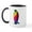 White/Black Inside, variant on CafePress - Rainbow Penguin Mug - 11 oz Ceramic Mug - Novelty Coffee Tea Cup