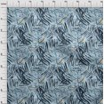 thumbnail image 3 of oneOone Cotton Flex Navy Blue Fabric Leaves Dress Material Fabric Print Fabric By The Yard 40 Inch Wide, 3 of 4