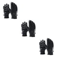thumbnail image 1 of maskred Winter Warm Gloves Thermal Outdoor Sport Windproof Riding Touch Screen Keep Warm black L 3Set, 1 of 6