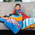 thumbnail image 3 of Hot Wheels "Burn Rubber" Blanket 62 x 90, 3 of 5