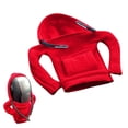 thumbnail image 2 of Para Coche Kit de manija de palanca de cambios creativa con capucha y estilo de coche a la moda (rojo), 2 of 5