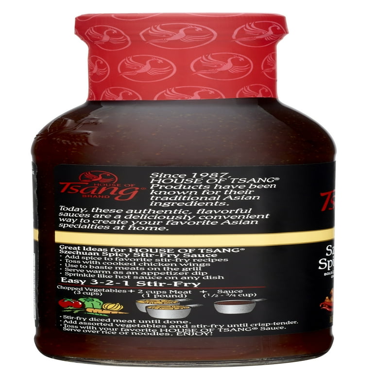 HOUSE OF TSANG Spicy Szechuan Stir-Fry Sauce with Garlic