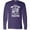 Purple, variant on Inktastic Tractor Woman Long Sleeve T-Shirt