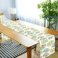thumbnail image 7 of Coolnut Watercolor Easter Egg Table Runner - 14x108 Inch Soft Fabric Table Runner, Heat-Resistant for Kitchen, Dining, Holiday House Decor, 7 of 7