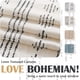thumbnail image 4 of Cortinas Jinchan Boho para ropa de cocina, 76 cm, color negro sobre beige, 4 of 9
