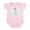 Petal Pink, variant on CafePress - Little Rodbuster Infant Bodysuit. - Baby Light Bodysuit, Size Newborn - 24 Months