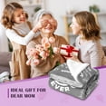 thumbnail image 2 of Mom Gifts Gifts for Mom from Daughter Son Birthday Gifts for Mom Best Mom Ever Gifts Mothers Day Valentine\u2018s Day Christmas Blanket Gifts for Mom Gifts for Mom Birthday Unique Blanket 50"*60" Grey, 2 of 6