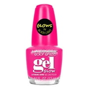 L.A. Colors Gel Shine Nail Polish (Glow in Blacklight), Rave, 0.44 fl oz
