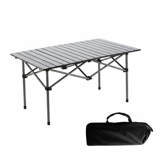 DOLITY Lightweight Folding Table Portable Lightweight Folding Picnic Table Quick Setup for Families, Travel, Beach, Backyard