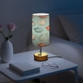 thumbnail image 6 of Touch-Control 3-Color Desk Lamp with Plug – Energy-Saving LED + 3 Simultaneous Charging Ports Muted Pastel Colors, 6 of 8