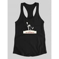 thumbnail image 3 of July 4Th And Statue Racerback Tank Women -Image by Shutterstock, Female Large, 3 of 4