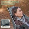 thumbnail image 6 of TIMBER RIDGE Hammock Camping Chair, Swing Chair with Adjustable Backrest, Portable Folding Chair, Camping and Travel,300 LBS Weight Capacity, Grey, 6 of 7