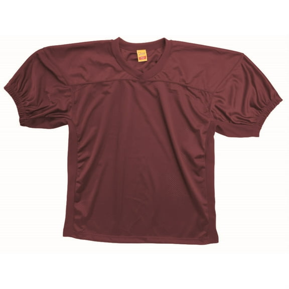 GAME FB JERSEY-MAROON-LXL
