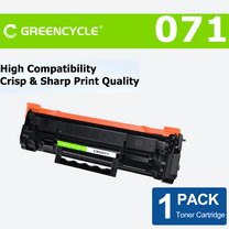 greencycle CRG071 Toner Cartridge Replacement Compatible for CANON 071 Black Toner Cartridge Use for ImageClass LBP122dw LBP122 LBP120 MF270 Mf272dw Mf273dw Mf275dw Printer Ink Cartridge (1PCS)