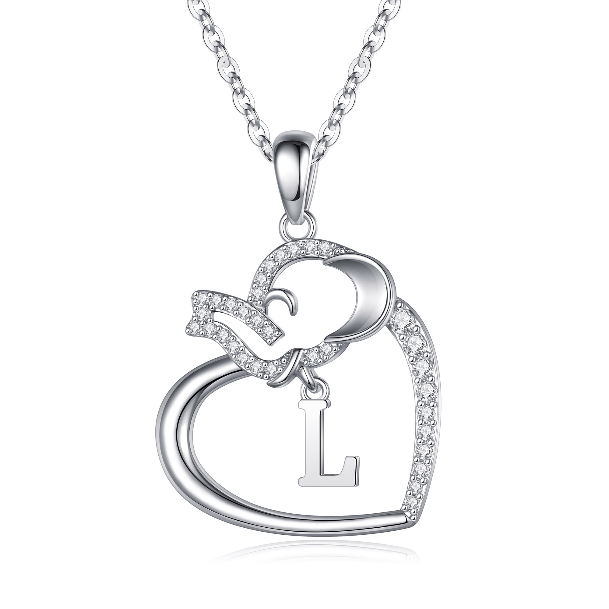 TINGN Elephant Gifts Elephant Necklaces for Women Good Luck Elephant