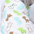 thumbnail image 5 of Pet Dog Pajamas Sleepwear Clothes Puppy Coat Jumpsuit Apparel Cotton Cartoon Pattern Shirt, 5 of 6