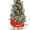 Red Berries & Sleigh Base, variant on JoanKaren 3ft Pre-Lit Snow Frosted Tabletop Christmas Trees,Artificial Xmas Tree with 78 Warm White Lights,8 Lighting Modes,Snowflake Light Base