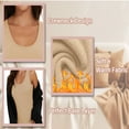 thumbnail image 5 of Women's Sleeveless Thermal Tank Top Fleece LinedUnderwear Base Layer Vest for Cold Weather LayeringCamisole Lingerie Style Womenswear, 5 of 9