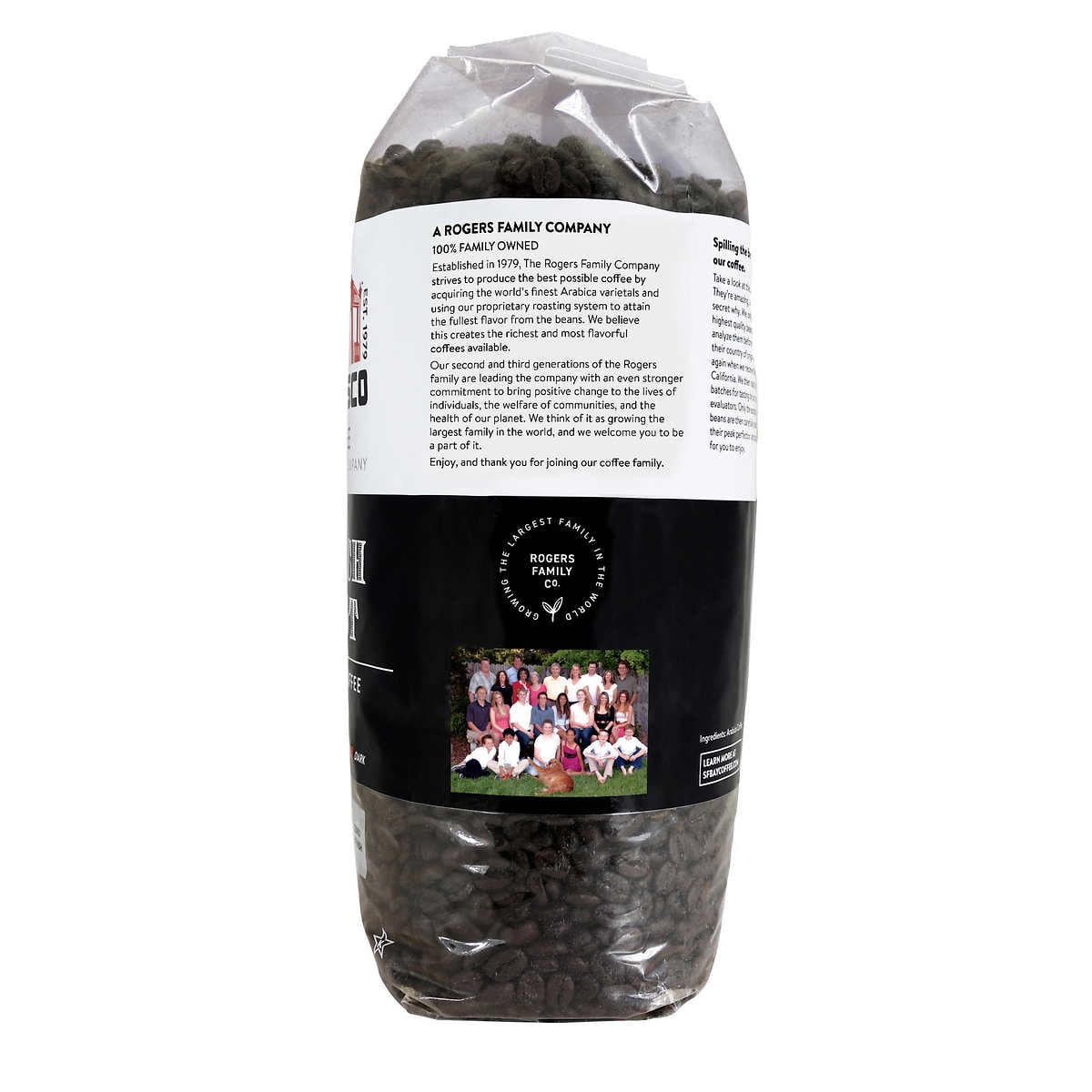 San Francisco Bay, French Roast Coffee, Whole Bean, 3 Pounds