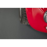G-Floor 5 x 10 Small Coin Vinyl Garage Flooring Cover - Slate Grey