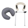 thumbnail image 2 of MERIGLARE Table de Massage avec Coussin de Soutien Réglable Gris, 2 of 9