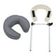 thumbnail image 2 of Mesa de masaje con soporte facial ajustable y cómodo, equipo de masaje de repuesto Gris, 2 of 8