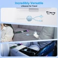 thumbnail image 6 of Bioonis Retractable Charging Cable, 3 in 1 Multi USB Cable 3.3FT Charging Cord USB Cable Adapter with Light-ning Cable USB C Type C Micro USB Charger Cord Compatiable for iPhone Samsung Android, Blue, 6 of 7