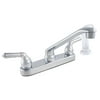 LDR 952 32425CP Chrome Double Handle Exquisite® Low Lead Kitchen Faucet